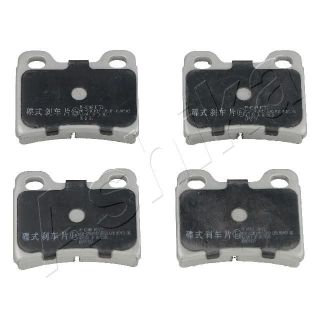 Stabdžių trinkelių rinkinys, diskinis stabdys ASHIKA 51-0K-K01