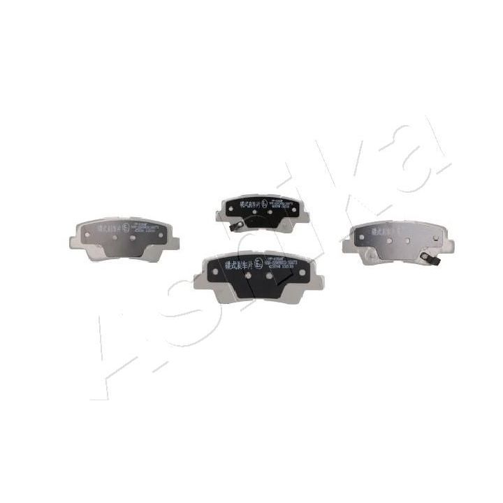 Stabdžių trinkelių rinkinys, diskinis stabdys ASHIKA 51-0K-K06