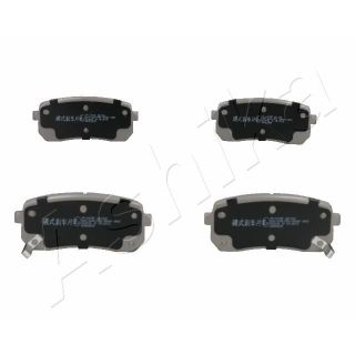 Stabdžių trinkelių rinkinys, diskinis stabdys ASHIKA 51-0K-K07