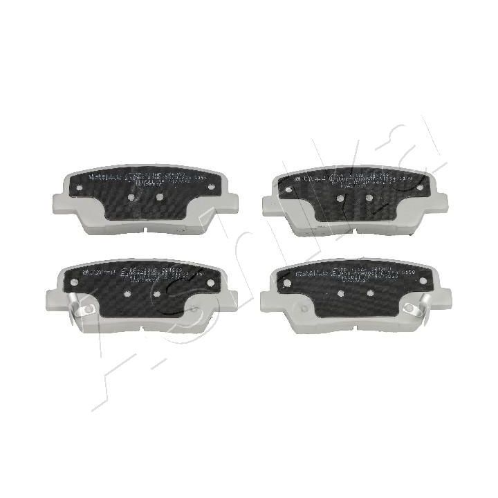 Stabdžių trinkelių rinkinys, diskinis stabdys ASHIKA 51-0K-K11