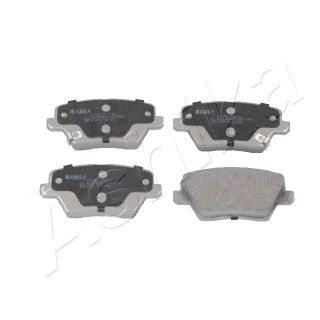 Stabdžių trinkelių rinkinys, diskinis stabdys ASHIKA 51-0K-K15