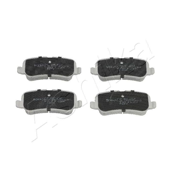 Stabdžių trinkelių rinkinys, diskinis stabdys ASHIKA 51-0L-L01