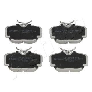 Stabdžių trinkelių rinkinys, diskinis stabdys ASHIKA 51-0L-L02