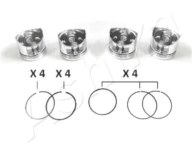 Stūmoklis ASHIKA 39-607M
