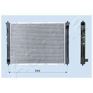 Radiatorius, variklio aušinimas ASHIKA RDA012042