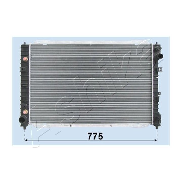 Radiatorius, variklio aušinimas ASHIKA RDA053105