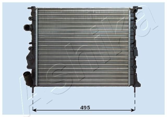 Radiatorius, variklio aušinimas ASHIKA RDA093020