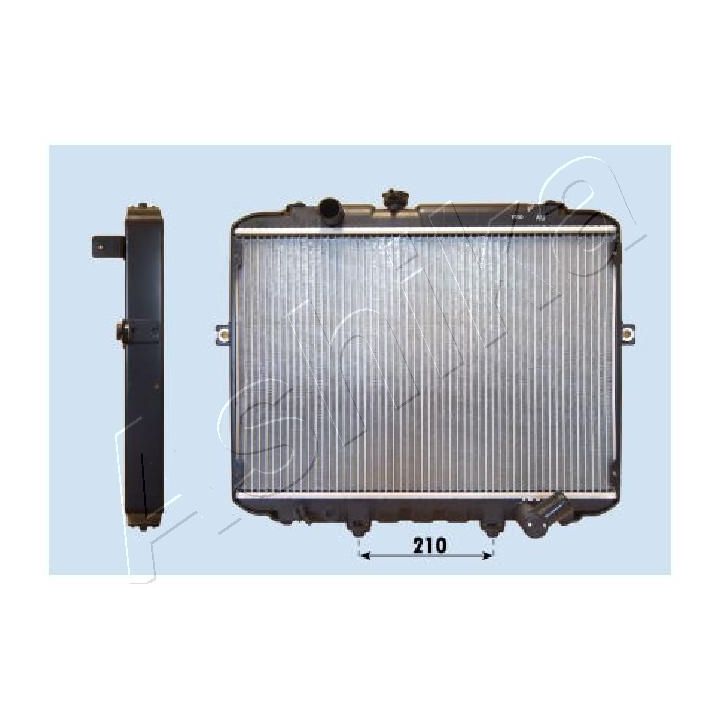 Radiatorius, variklio aušinimas ASHIKA RDA283106