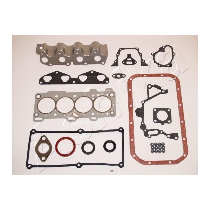 Visas tarpiklių komplektas, variklis ASHIKA 49-05-581