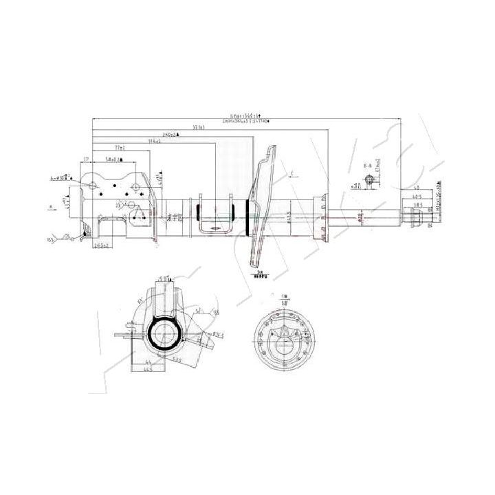 Amortizatorius ASHIKA MA-00158
