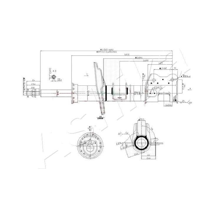 Amortizatorius ASHIKA MA-00159