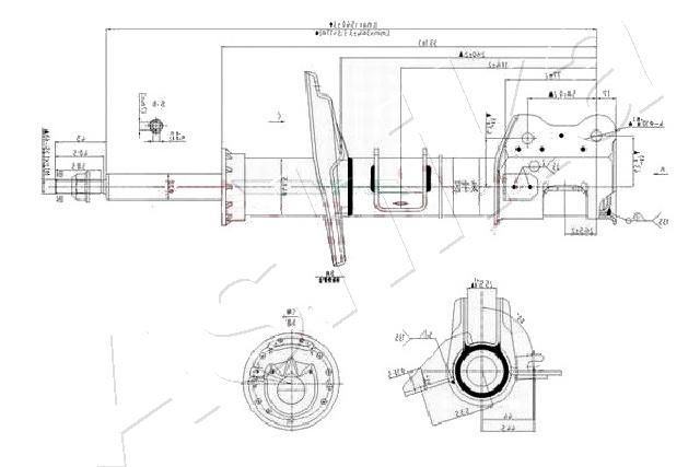 Amortizatorius ASHIKA MA-00159