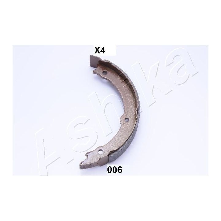 Stabdžių trinkelių komplektas, stovėjimo stabdis ASHIKA 55-00-006