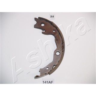 Stabdžių trinkelių komplektas, stovėjimo stabdis ASHIKA 55-01-141