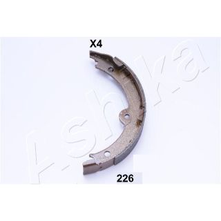 Stabdžių trinkelių komplektas, stovėjimo stabdis ASHIKA 55-02-226