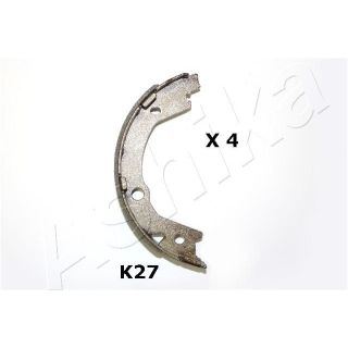 Stabdžių trinkelių komplektas, stovėjimo stabdis ASHIKA 55-0K-K27