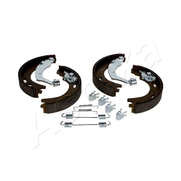 Stabdžių trinkelių komplektas, stovėjimo stabdis ASHIKA 55-0L-L08