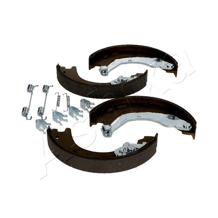 Stabdžių trinkelių komplektas, stovėjimo stabdis ASHIKA 55-0L-L08