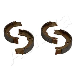 Stabdžių trinkelių komplektas, stovėjimo stabdis ASHIKA 55-0S-S02