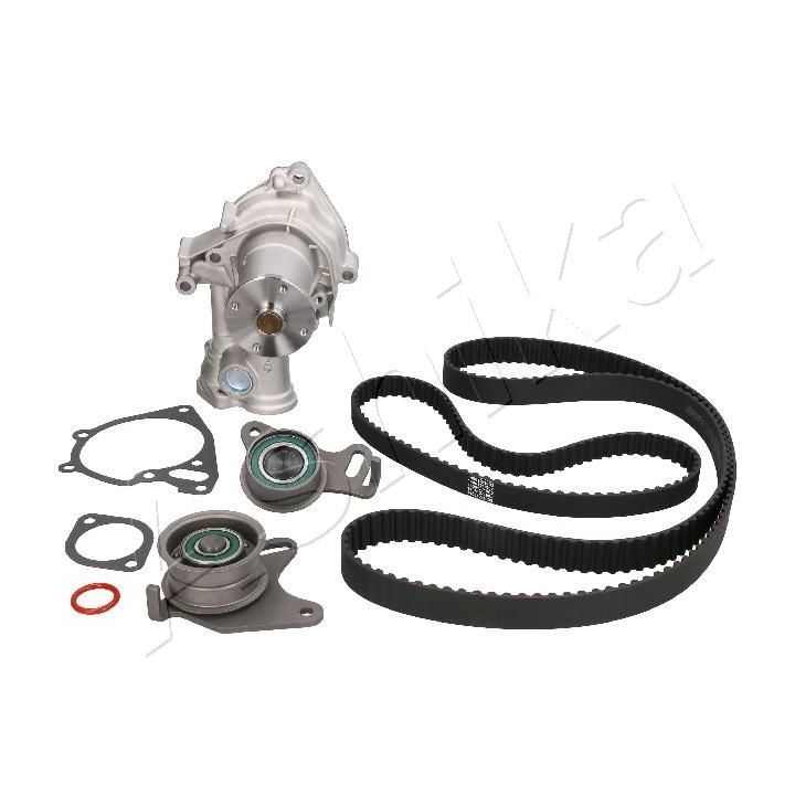 Vandens siurblio ir paskirstymo diržo komplektas ASHIKA SKCM01