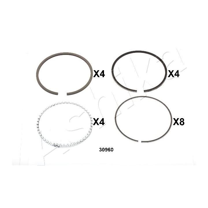 Stūmoklio žiedas ASHIKA 34-30960