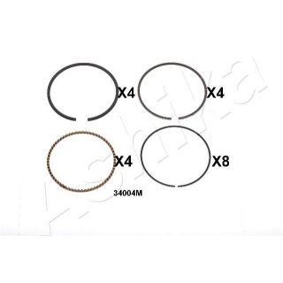 Stūmoklio žiedas ASHIKA 34-34004M