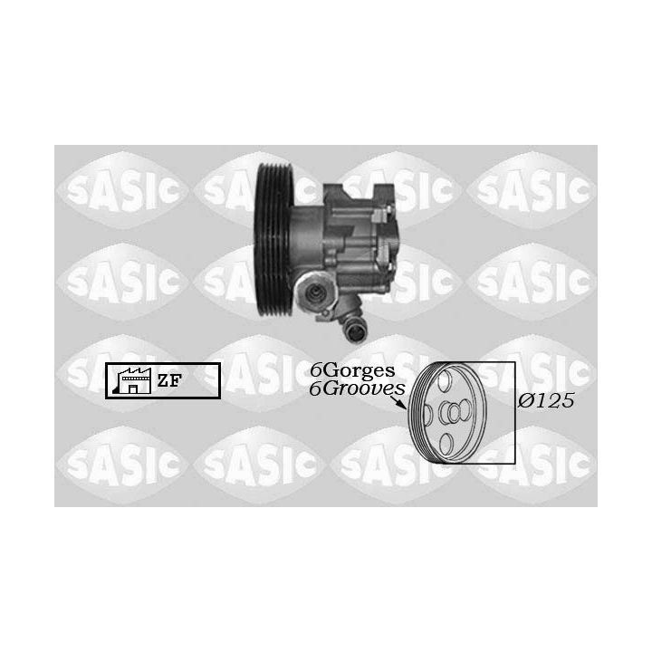 Hidraulinis siurblys, vairo sistema SASIC 7070001