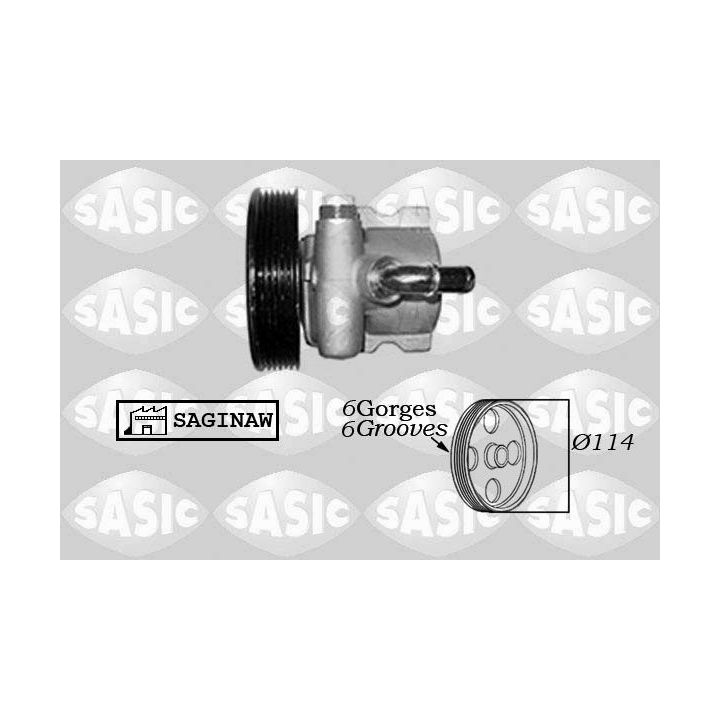 Hidraulinis siurblys, vairo sistema SASIC 7070016