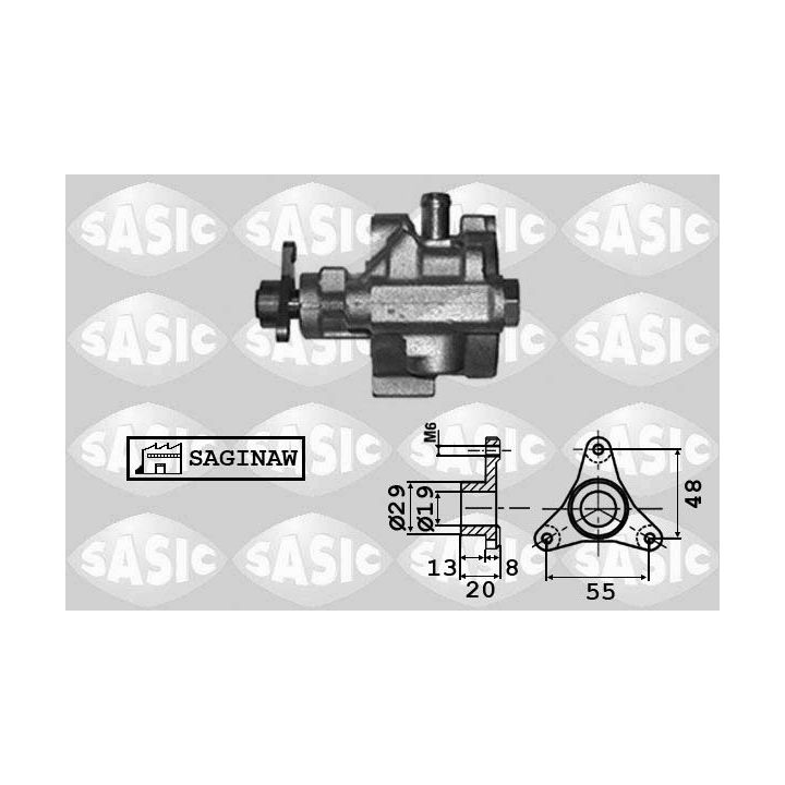 Hidraulinis siurblys, vairo sistema SASIC 7074006