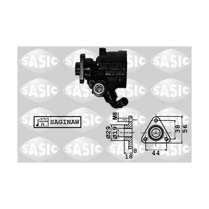 Hidraulinis siurblys, vairo sistema SASIC 7076003