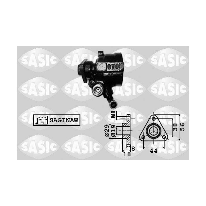 Hidraulinis siurblys, vairo sistema SASIC 7076005