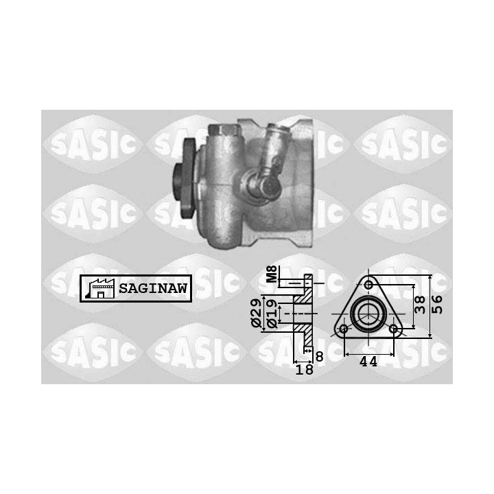 Hidraulinis siurblys, vairo sistema SASIC 7076007