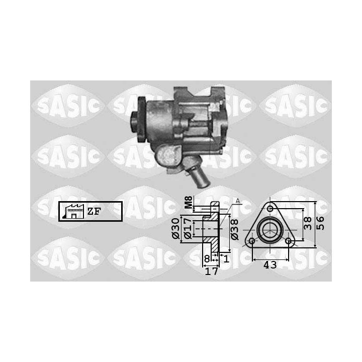 Hidraulinis siurblys, vairo sistema SASIC 7076022