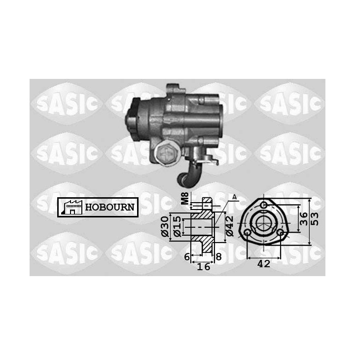 Hidraulinis siurblys, vairo sistema SASIC 7076035