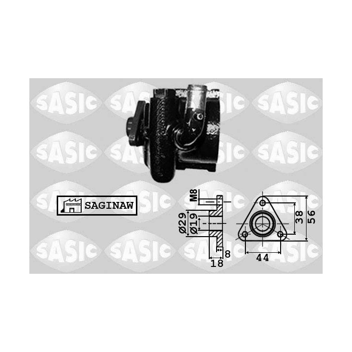 Hidraulinis siurblys, vairo sistema SASIC 7076045