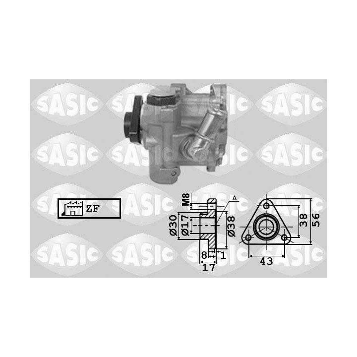 Hidraulinis siurblys, vairo sistema SASIC 7076048