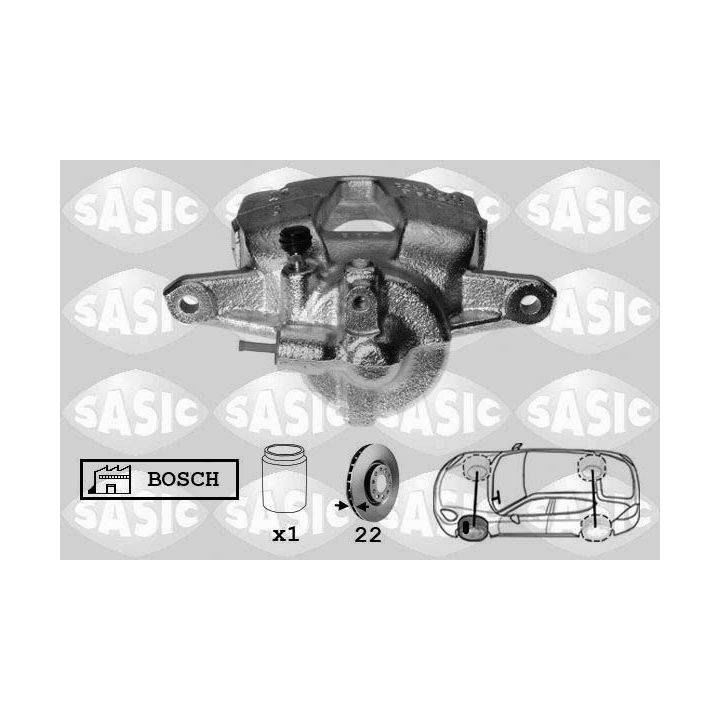 Stabdžių apkaba SASIC 6500038