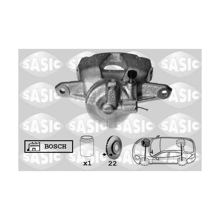 Stabdžių apkaba SASIC 6500039