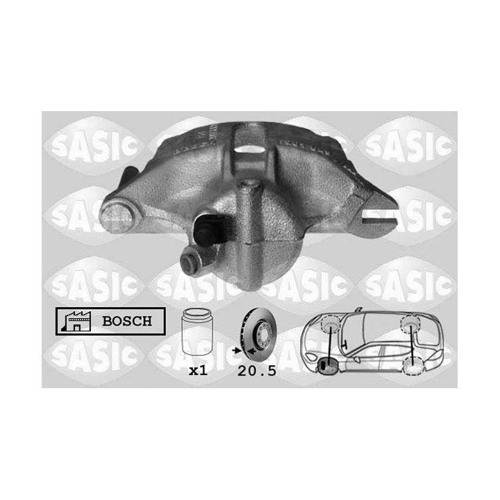 Stabdžių apkaba SASIC 6504002