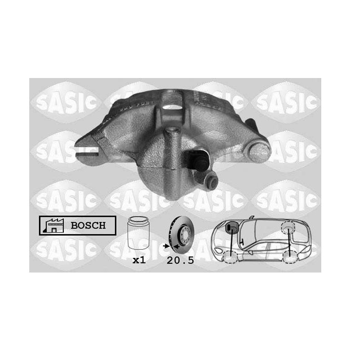 Stabdžių apkaba SASIC 6504003