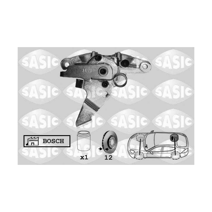 Stabdžių apkaba SASIC 6504009