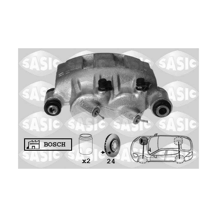 Stabdžių apkaba SASIC 6504027