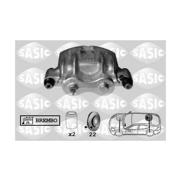 Stabdžių apkaba SASIC 6506040