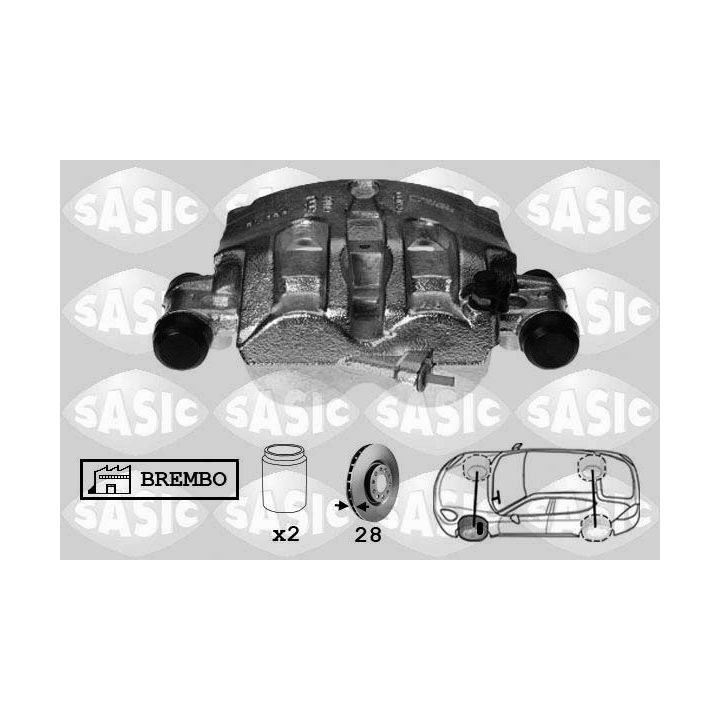 Stabdžių apkaba SASIC 6506172