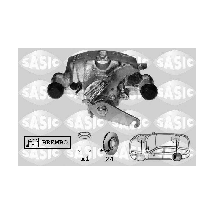 Stabdžių apkaba SASIC 6506174