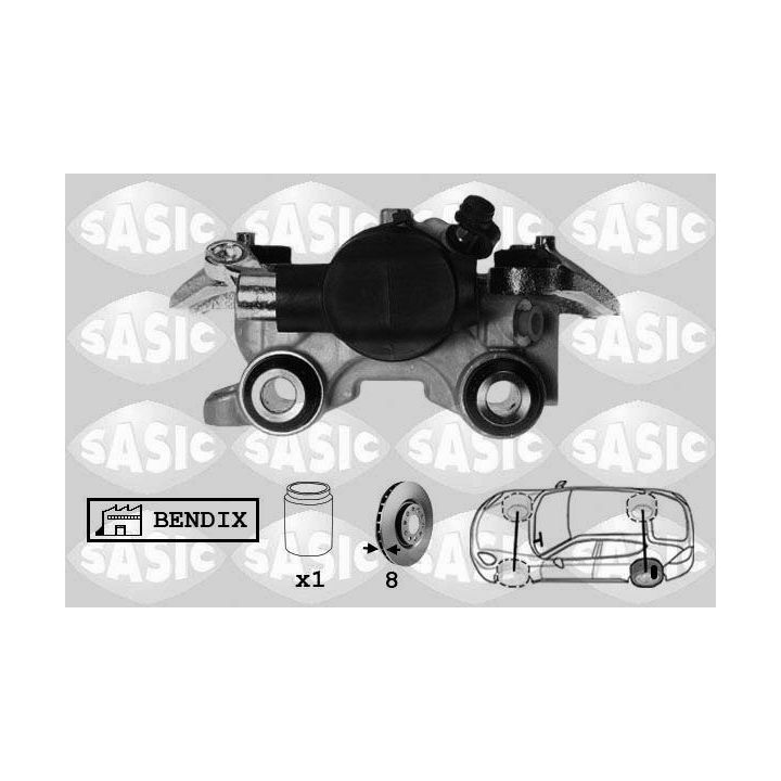 Stabdžių apkaba SASIC SCA0020
