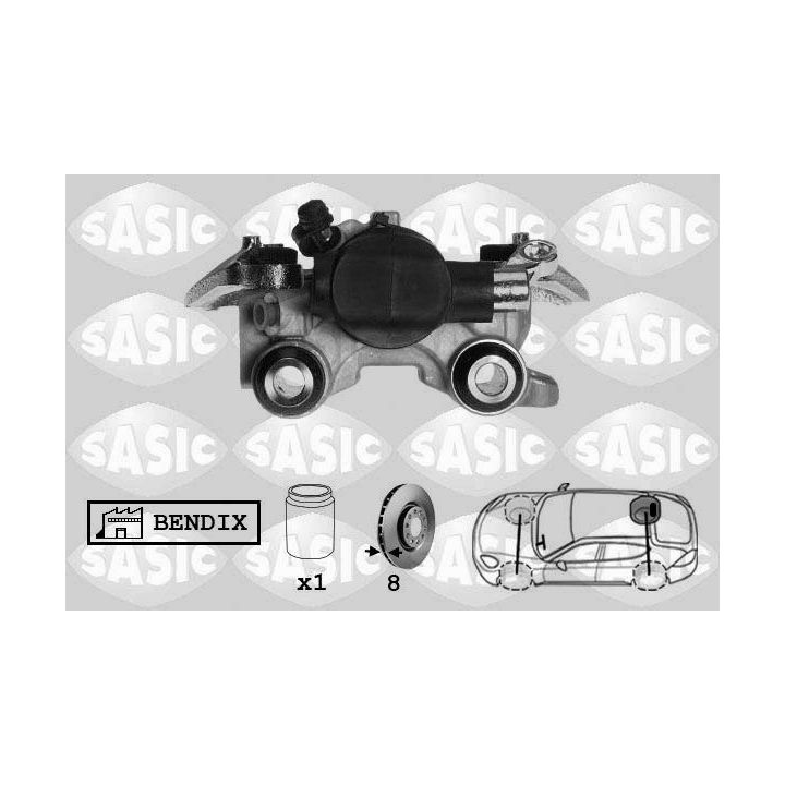 Stabdžių apkaba SASIC SCA0021