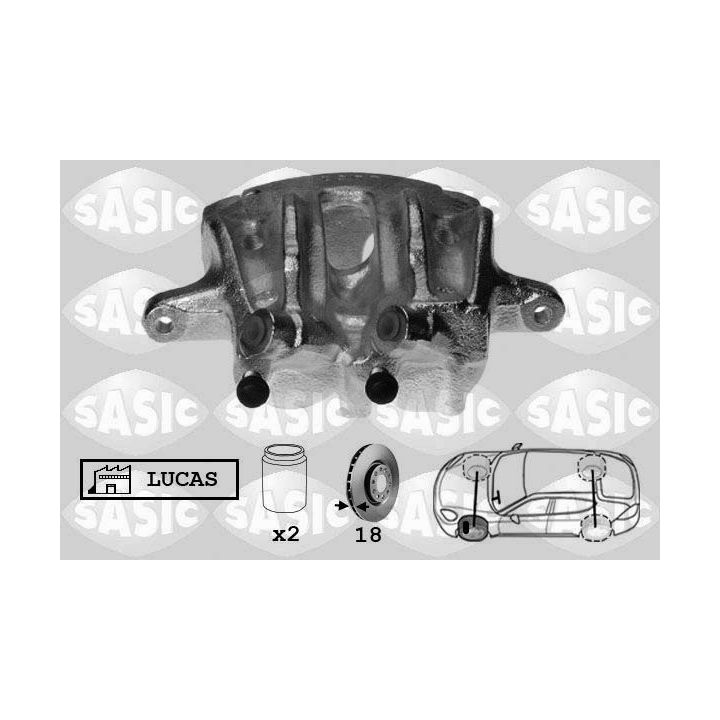 Stabdžių apkaba SASIC SCA0062