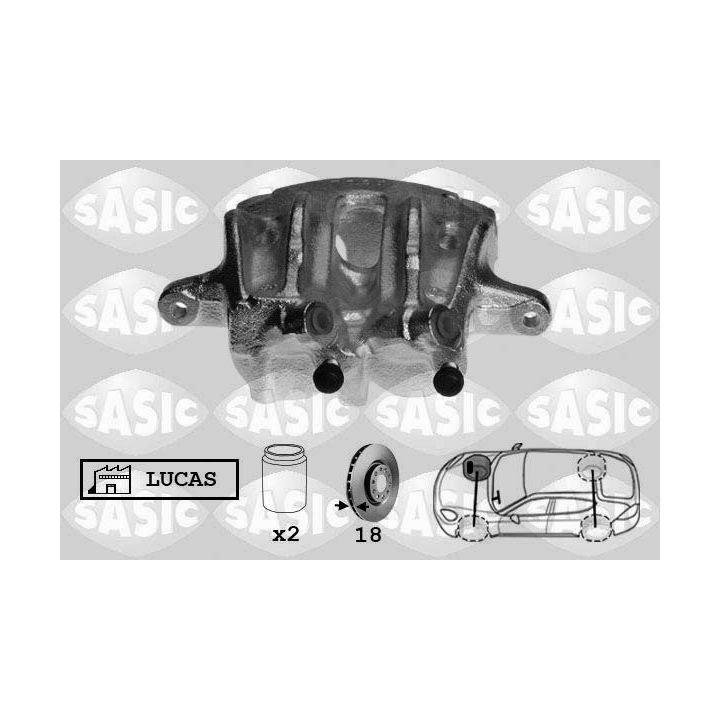 Stabdžių apkaba SASIC SCA0063