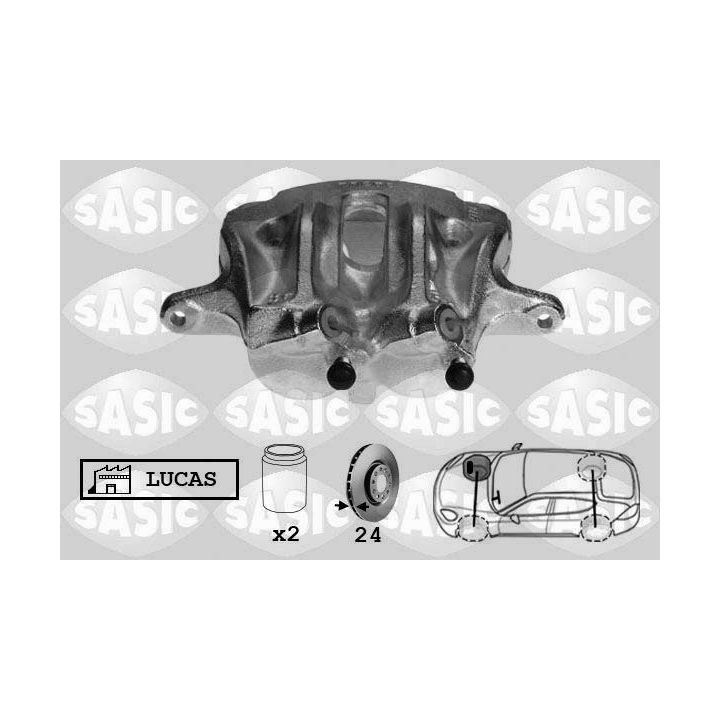 Stabdžių apkaba SASIC SCA0071